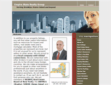 Tablet Screenshot of empirestatebrokerage.com